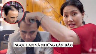 Ngọc Lan và những lần "báo" thượng thừa: Đang review tiện cạo luôn đầu Quyền Linh