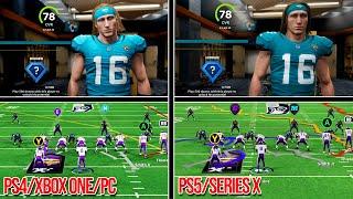 Madden 22 CURRENT GEN vs NEXT GEN Side by Side!
