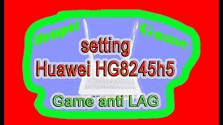 CARA RESET DAN SETTING MODEM HUAWEI HG8245H5 UNTUK WIFI DAN HOTSPOT