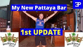 My New Pattaya Beer Bar on Soi Pothole -  1st UPDATE