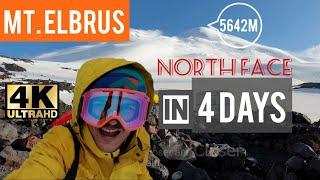 Climbing Elbrus (Эльбрус) from North in 4 DAYS