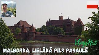 Malborka, lielākā pils pasaulē, Polija. Piedzīvojumi ar Andri vlogs Nr5