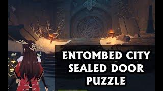 Entombed City Ancient Palace Closed Door Puzzle