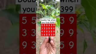 Double tap when you find-5399 #shorts #puzzlegame #brainteaser