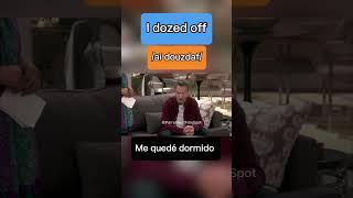 I dozed offMe quedé dormido #practicaingles #english #englishlanguage