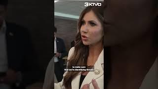 Noem says her responsibility is to protect the homeland following Iran missile attack on U.S. base