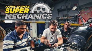 Bike Servicing with Super Mechanics of Karol Bagh