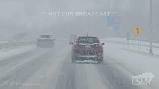 01-19-2025 State College, Pennsylvania - Winter Storm Slows i-80/99 - Plows - Heavy Snow Starting