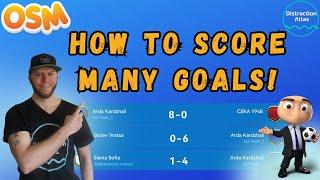 NEW Online Soccer Manager 23/24: How to score MANY GOALS! BEST TACTICS 