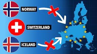 Switzerland, Norway and Iceland REFUSE to join the EU. Why?