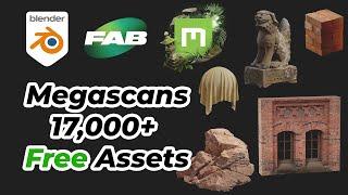 Megascans Free Assets - Tutorial