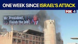 United States response one week since Israel’s attack on Iran