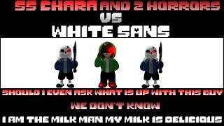 ss Chara and horrors vs white sans 3dbb ops (Undertale 3D Boss Battles)