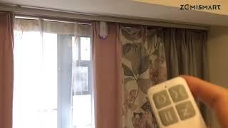 Zemismart Tuya Smart Curtain Driver For Roman curtains Track Smart Life Alexa Google Home Control