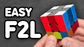 Easiest F2L Tutorial | Beginner CFOP