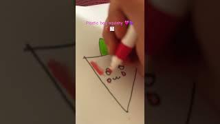 Plastic bag squishy tutorial ️🩷🫧🫟 #rainbowjournal #stiker #journal #journalwithgie for you
