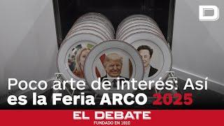 Mucha política de baratillo, algo de provocación inofensiva y poco arte de interés: así es ARCO 2025