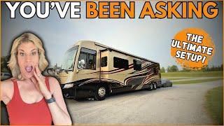 BRAND NEW Flat Tow Setup REVEALED-- Here Is What We Chose!