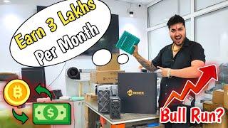 Earn 1 Lakhs Per Month at Home | Ant Miner Price in Nehru Place  #bitcoin #mining