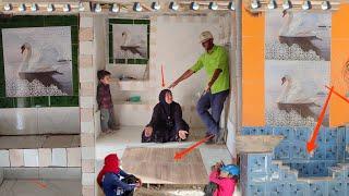 Nomadic Lady: Building the most beautiful kitchen and luxurious room in a magical cave