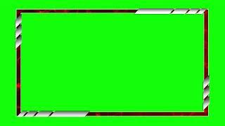 FREE Animated Webcam Overlay Green Screen