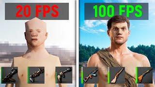 КАК ПОДНЯТЬ FPS В РАСТ - МОЩНЫЙ БУСТ FPS RUST ЗА МИНУТУ