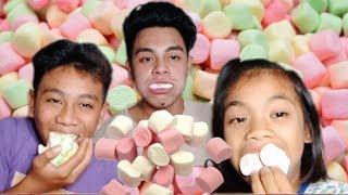 CHUBBY BUNNY CHALLENGE WITH MY BROTHER AND SISTER | Fhido G.