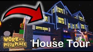 Ashbash's Estate house tour | Work at a pizza place Roblox