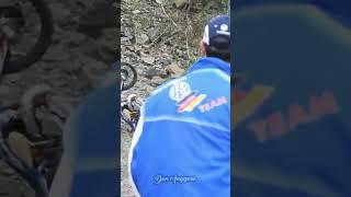 Trail bike with steep inclines #shorts #trail