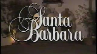 4/1/1988 Soap opera Santa Barbra Closing Credits "Cruz and Eden's Wedding"