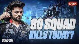 KYA AAJ 80 KILLS HONGE? | BONUS CHALLENGE & CLASSICS | BGMI LIVE