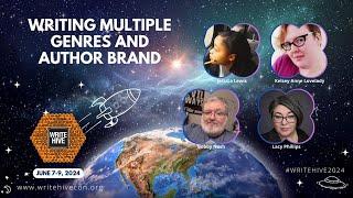 Writing Multiple Genres and Author Brand | WriteHive 2024 Conference