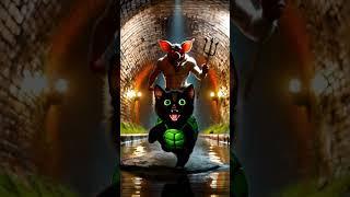 Kitten Devours The Whole Chicken #Cute #AI #Pets #CatLovers #catart
