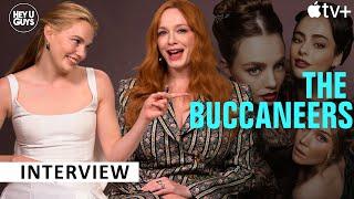 Kristine Froseth & Christina Hendricks Tease Game-Changing Twists in The Buccaneers Season 2