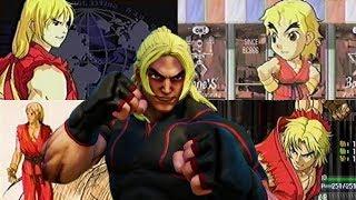 KEN MASTERS Many super special moves (video game)