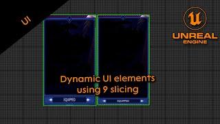 Create great scalable UI using 9 slice - Unreal Engine 5