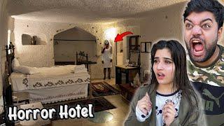 Living In A Haunted Horror Hotel For 24 Hours 