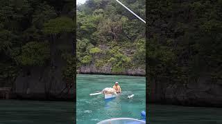 floating 7/11 in Coron 