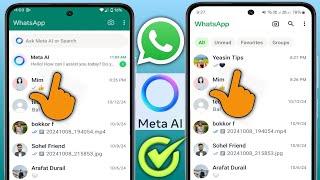 Как удалить Meta AI из WhatsApp | Удалить Meta Ai в WhatsApp