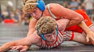 144 – Elijah Gahl {G} of Solid Tech IN vs. Johnathon Fuller {R} of Martinsville HS IN