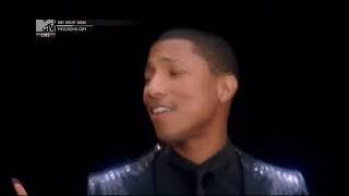 Daft Punk ft. Pharrell Williams - Get Lucky (MTV Live) Hot Right Now!