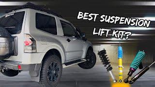 What is THE BEST 2" SUSPENSION LIFT KIT for your PAJERO?