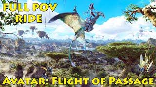Avatar Flight of Passage FULL POV Ride in Pandora World of Avatar at Disney's Animal Kingdom 2019