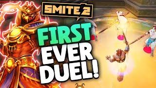 MY FIRST EVER SMITE 2 DUEL! THIS MAP IS AWESOME!