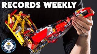 Can You Make Arms Out Of LEGO? | Records Weekly - Guinness World Records