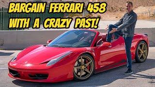 Я купил самую дешёвую  Ferrari 458  в мире (меньше шестизначной цены?)  с УЖАСНОЙ ИСТОРИЕЙ