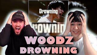 ВОТ ЭТО КАЙФ! WOODZ 'Drowning' Live Clip | РЕАКЦИЯ | REACTION