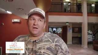 Larry the Cable Guy lives at the Holiday Inn Sulphur, Louisiana