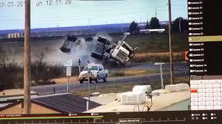 Heavy Haul Accident Caught on Tape | Rollover | Crash | Crazy