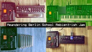 Berlin School Ambient-ish Jam - Zoom R8, Gen R-8, ELZ_1 play, PSS-380